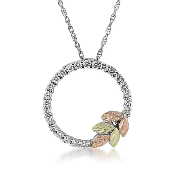 Black Hills White Sterling Silver Pendant James Martin Jewelers Dubuque, IA