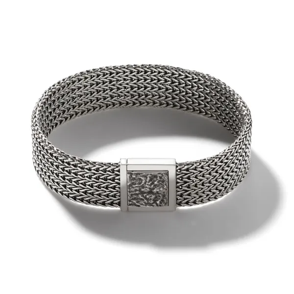 Sterling Silver John Hardy Bracelet Rata Chain 15mm James Martin Jewelers Dubuque, IA