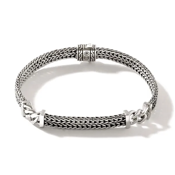 John Hardy Sterling Silver Rata Chain Bracelet James Martin Jewelers Dubuque, IA