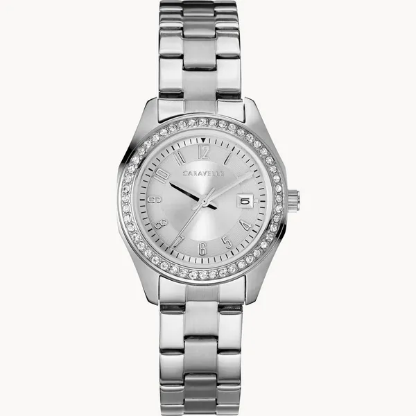 Women's White Stainless Steel James Martin Jewelers Dubuque, IA