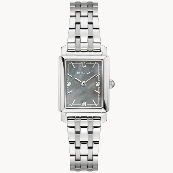 Bulova Silver-Tone Stainless Steel Women's Watch James Martin Jewelers Dubuque, IA