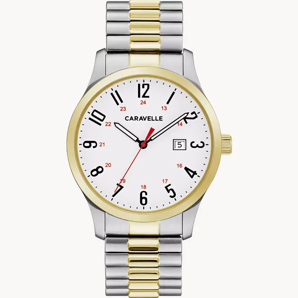 Gent's Two Tone Stainless Steel Watch James Martin Jewelers Dubuque, IA
