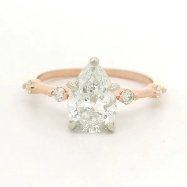 14K Rose Gold Diamond Engagement Ring Jaymark Jewelers Cold Spring, NY