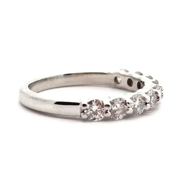 14k White Gold Diamond Band .77cttw Image 2 Jaymark Jewelers Cold Spring, NY