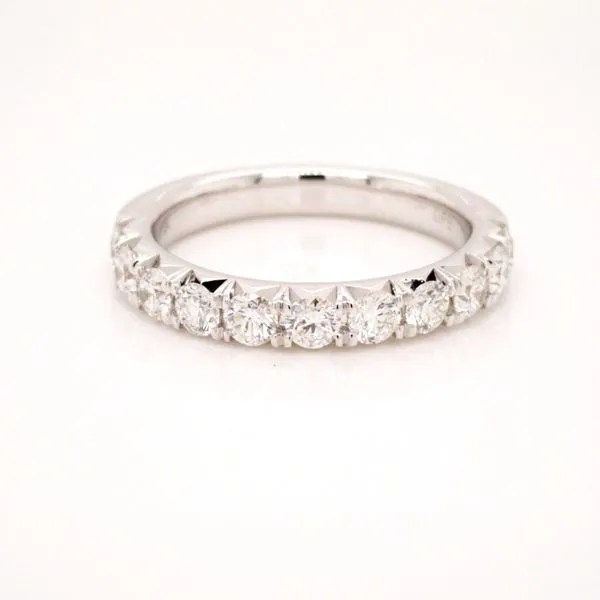 14k White Gold Diamond Wedding Band Jaymark Jewelers Cold Spring, NY