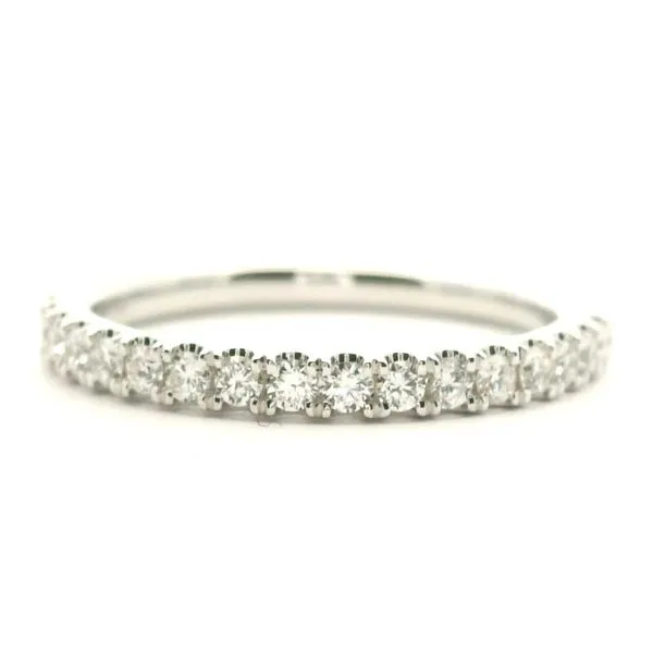 14k White Gold Diamond Band Jaymark Jewelers Cold Spring, NY