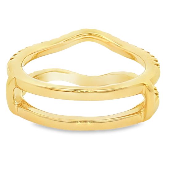 14K Yellow Gold Diamond Insert Ring Image 3 Jaymark Jewelers Cold Spring, NY