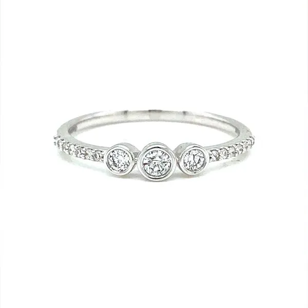 14K White Gold Diamond Ring Jaymark Jewelers Cold Spring, NY