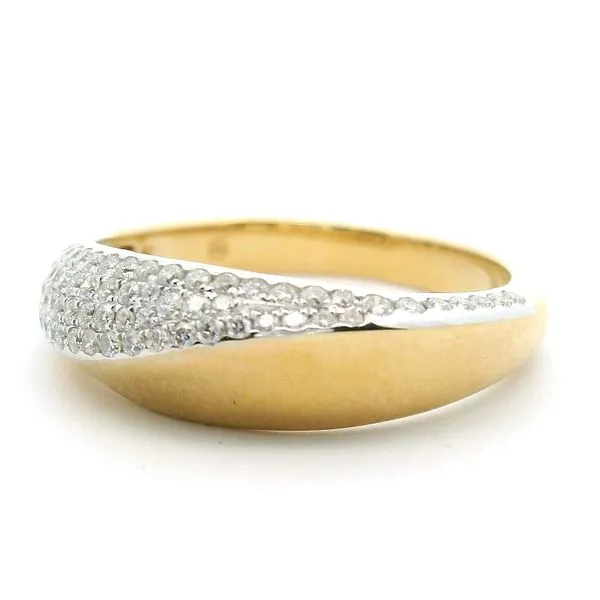 14K Yellow Gold Diamond Ring Image 3 Jaymark Jewelers Cold Spring, NY