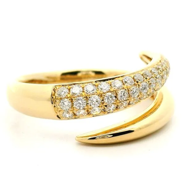 18K Yellow Gold Diamond Ring Image 2 Jaymark Jewelers Cold Spring, NY