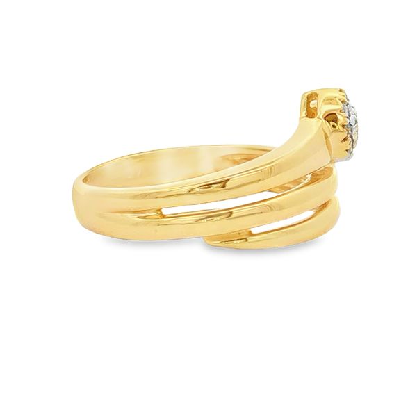14K Yellow Gold Diamond Ring Image 3 Jaymark Jewelers Cold Spring, NY