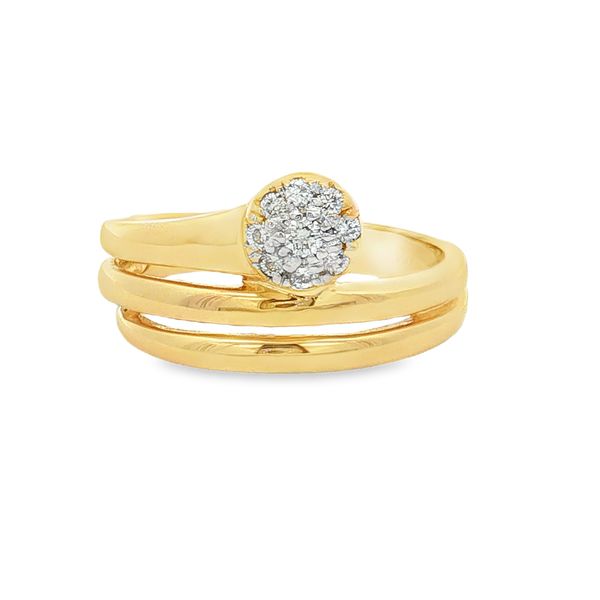 14K Yellow Gold Diamond Ring Jaymark Jewelers Cold Spring, NY