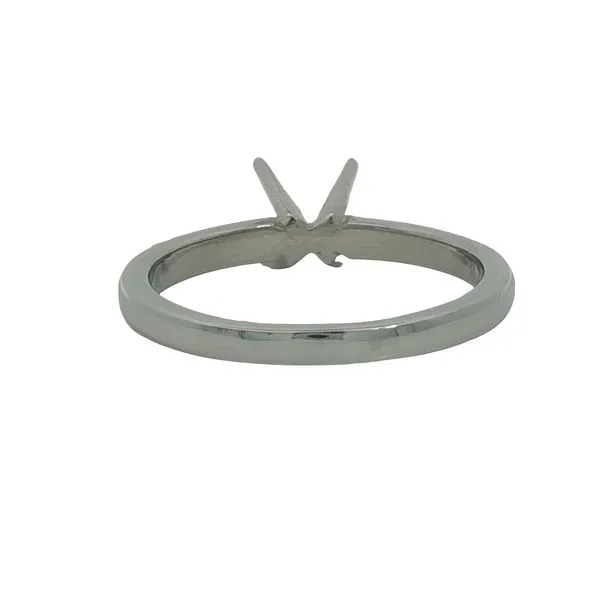 Platinum Solitaire Princess Cut Diamond Engagement Ring- Ring Only Image 4 Jaymark Jewelers Cold Spring, NY