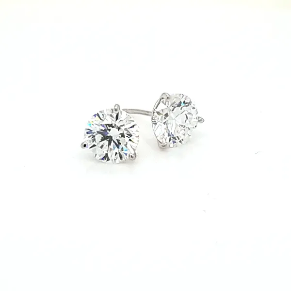 14kw Martini Diamond Studs 3.04cttw Jaymark Jewelers Cold Spring, NY