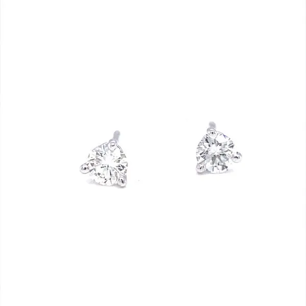 14K White Gold Martini Set Diamond Studs .30cttw Jaymark Jewelers Cold Spring, NY