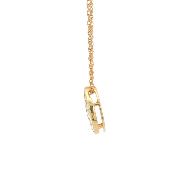 14K Yellow Gold Diamond Necklace Image 2 Jaymark Jewelers Cold Spring, NY