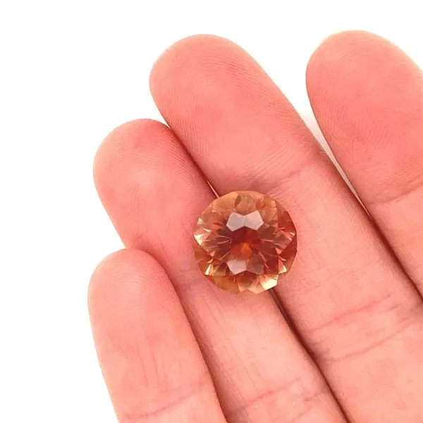 Designer Round Cut Sunstone, 9.25ct Image 2 Jaymark Jewelers Cold Spring, NY