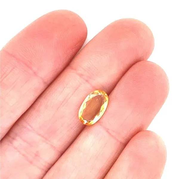 Oval Imperial Topaz, 1.50ct. Image 2 Jaymark Jewelers Cold Spring, NY