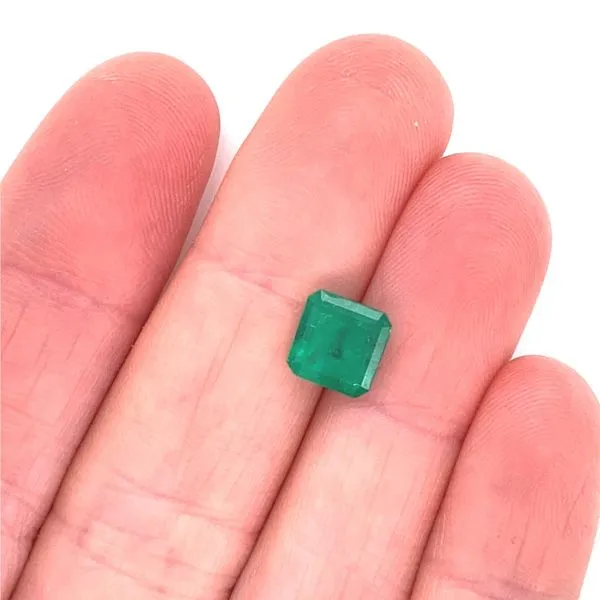 Square Emerald, 1.60ct Image 3 Jaymark Jewelers Cold Spring, NY