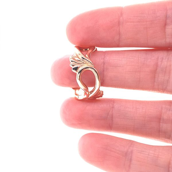 14K Rose Gold Chickadee Ring Image 2 Jaymark Jewelers Cold Spring, NY