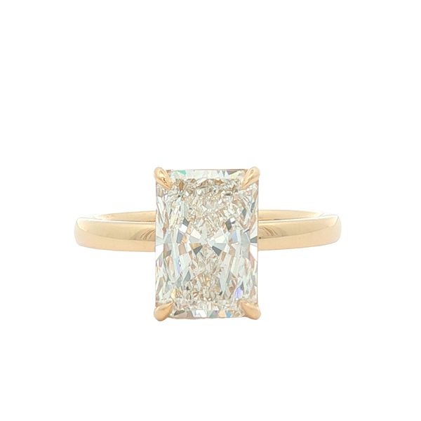 14K Yellow Gold Solitaire Engagement Ring Jaymark Jewelers Cold Spring, NY