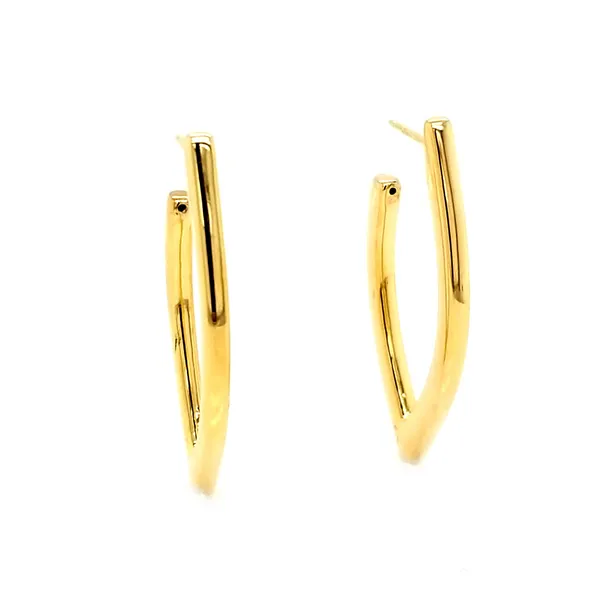 14K Yellow Gold Medium 