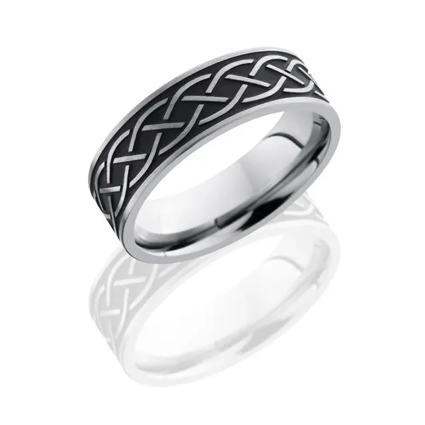 Titanium Celtic 7mm Wedding Band Jaymark Jewelers Cold Spring, NY
