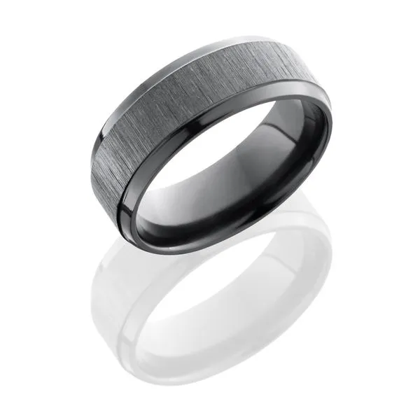 Black Zirconium Wedding Band Jaymark Jewelers Cold Spring, NY