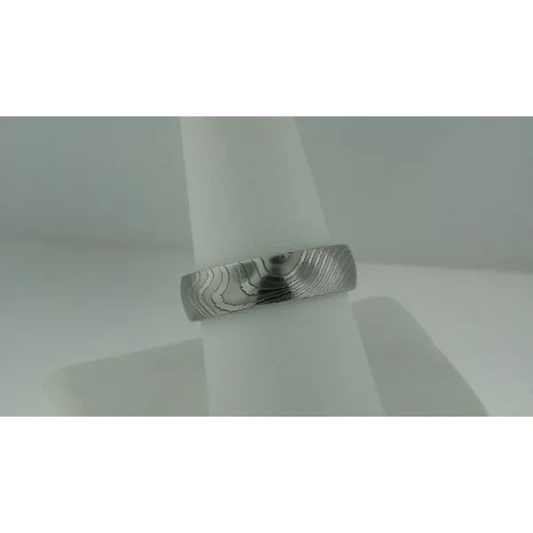 Damascus Steel 6mm Wedding Band Jaymark Jewelers Cold Spring, NY