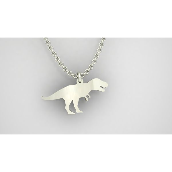 Articulating Dinosaur Necklace Gold | eBay
