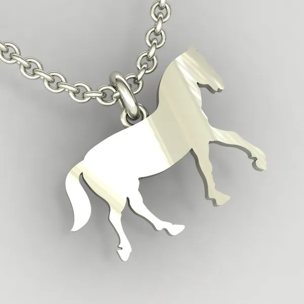 Sterling Silver Horse Necklace Jaymark Jewelers Cold Spring, NY