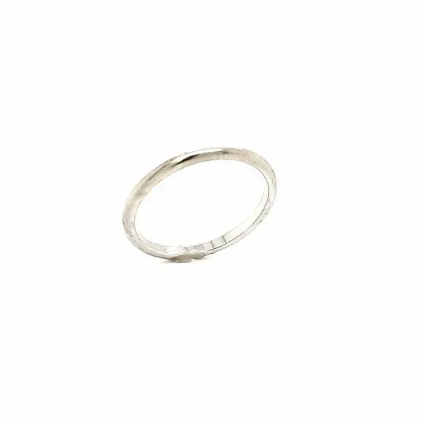 14K White Gold 1.5mm Band Jaymark Jewelers Cold Spring, NY