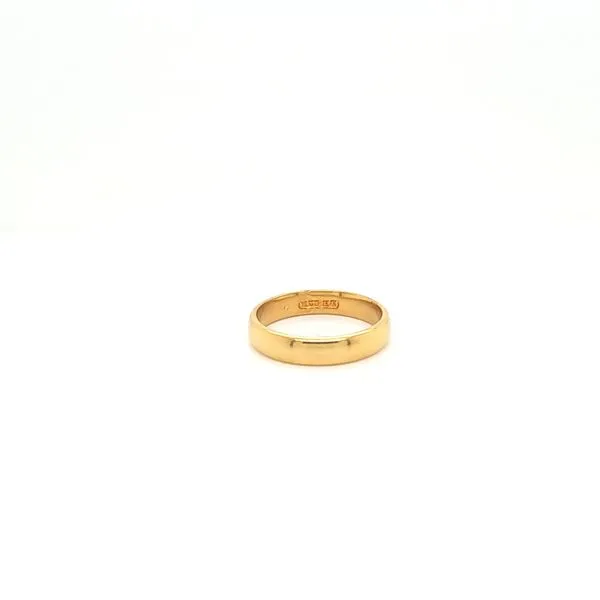22K Yellow Gold Wedding Band Jaymark Jewelers Cold Spring, NY