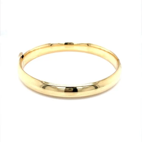 14K Yellow Gold Hollow Bangle Jaymark Jewelers Cold Spring, NY