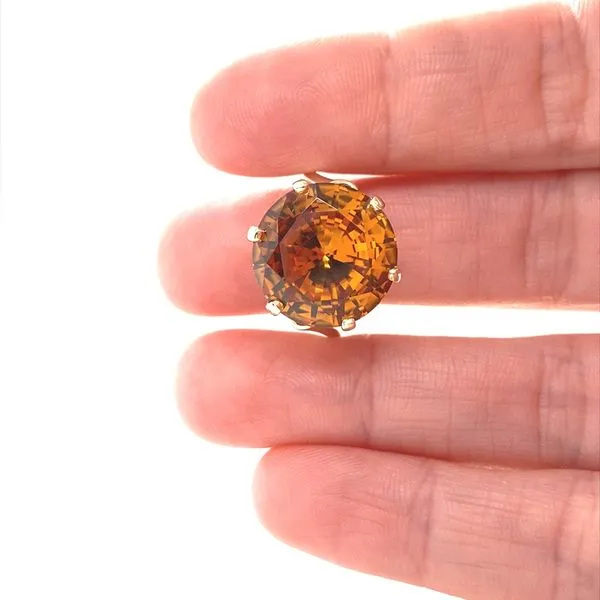 14K Yellow Gold Citrine Ring Image 3 Jaymark Jewelers Cold Spring, NY