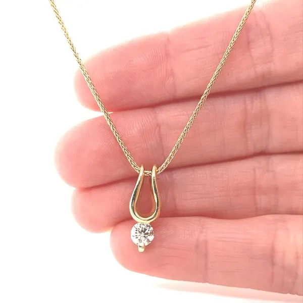 18K Yellow Gold Hearts on Fire Diamond 