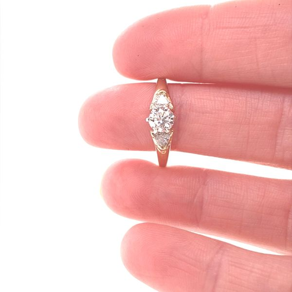 14K Yellow Gold Diamond Engagement Ring Image 2 Jaymark Jewelers Cold Spring, NY