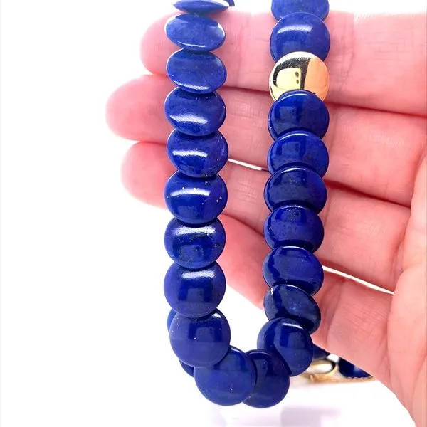 18K Yellow Gold Tiffany & Co. Lapis Lazuli 