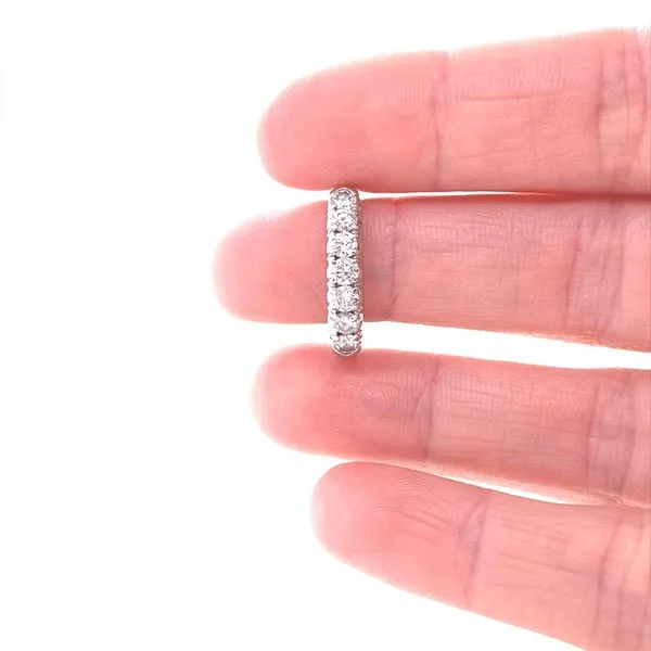 Platinum 7 Stone Diamond Ring Image 2 Jaymark Jewelers Cold Spring, NY