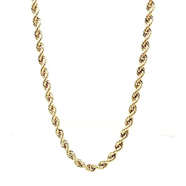 14K Yellow Gold Rope Chain Jaymark Jewelers Cold Spring, NY