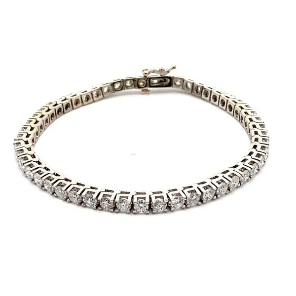 14K White Gold Diamond Bracelet Jaymark Jewelers Cold Spring, NY