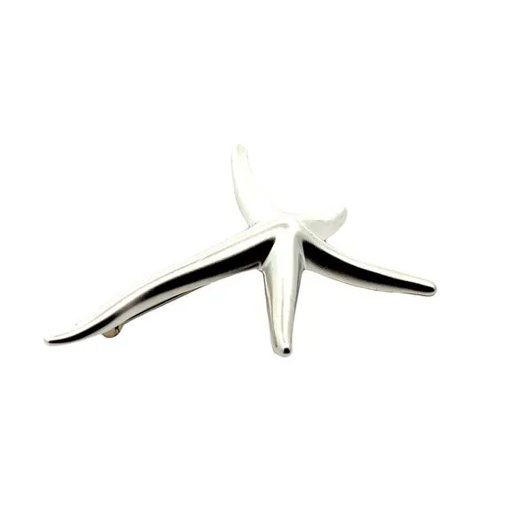 Sterling Silver Tiffany and Co. Star Fish Pin Image 3 Jaymark Jewelers Cold Spring, NY
