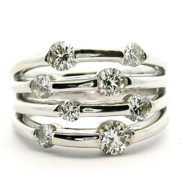 14K White Gold Diamond RIng Jaymark Jewelers Cold Spring, NY