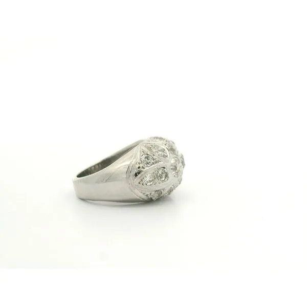 14K White Gold Diamond Ring Image 3 Jaymark Jewelers Cold Spring, NY