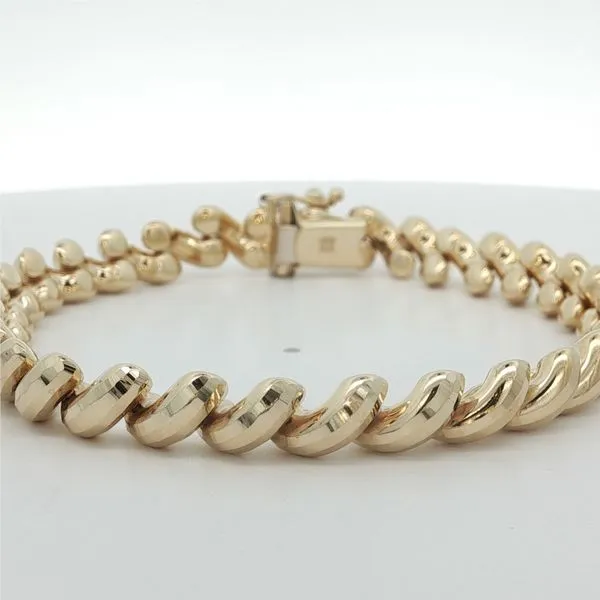 14K Y ellow Gold San Marco Bracelet Jaymark Jewelers Cold Spring, NY