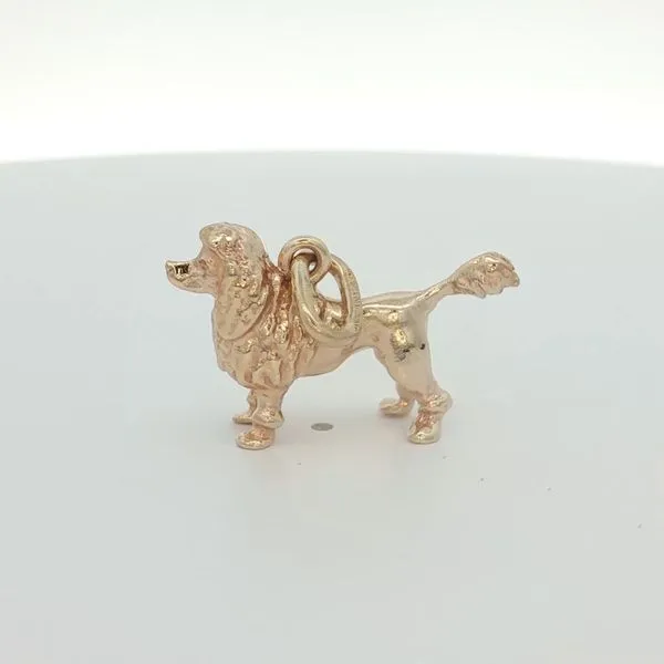 14K Yellow Gold Tiffany and Co. Poodle Charm Jaymark Jewelers Cold Spring, NY