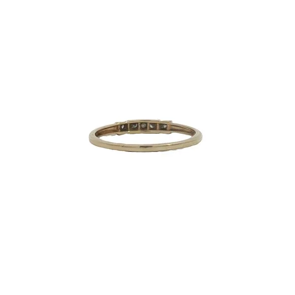 14K Yellow Gold Diamond Band Image 4 Jaymark Jewelers Cold Spring, NY