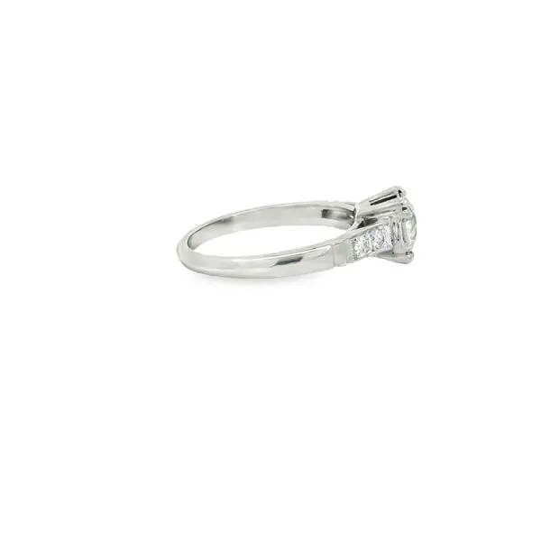Platinum and Diamond Engagement Ring Image 4 Jaymark Jewelers Cold Spring, NY