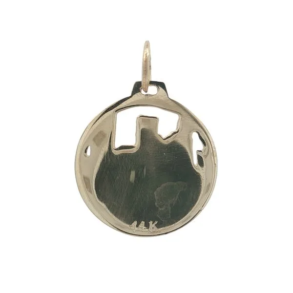 14K Yellow Gold Chicago Charm Image 3 Jaymark Jewelers Cold Spring, NY