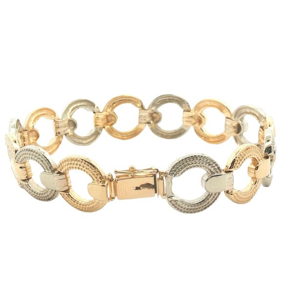 14K Two Tone Estate Bracelet Jaymark Jewelers Cold Spring, NY
